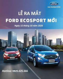 ra mắt Ford EcoSport 2020